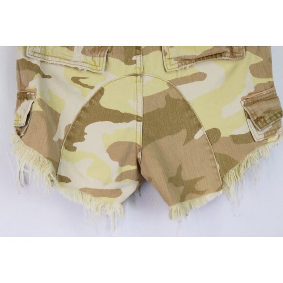 NWT Free People Commander Cut Off Shorts 0 - Picture 8 of 12